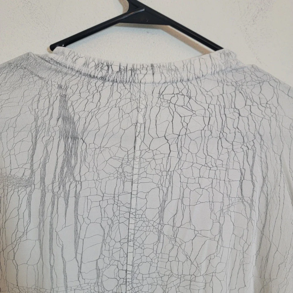 Lululemon All Yours Short Sleeve T-Shirt Vitasea Thread Dye White Black Gym Yoga